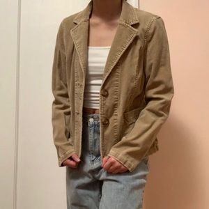 Tan corduroy jacket